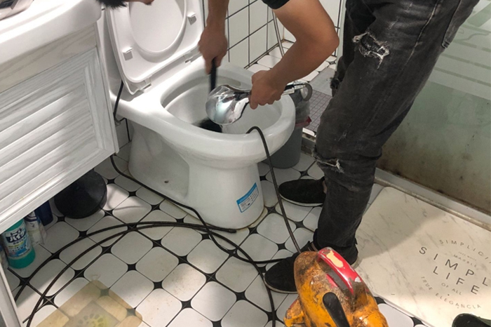 薛城疏通下水道